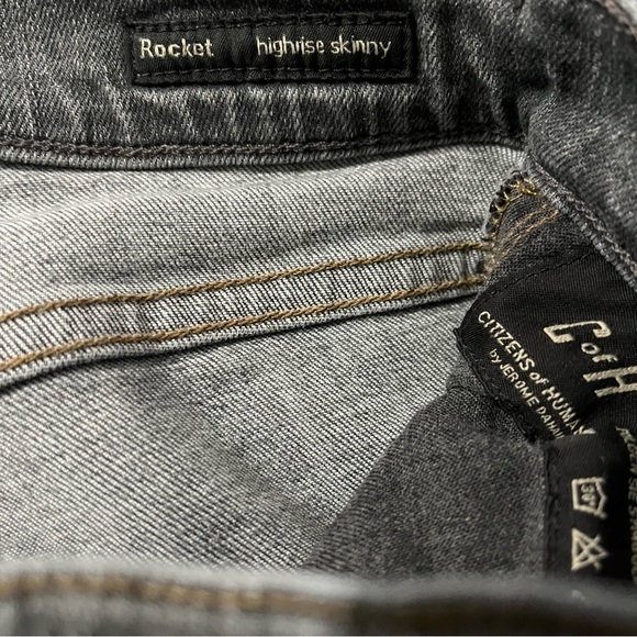 Citizens of Humanity Rocket Jeans Gray Size 29 - Picture 6 of 10